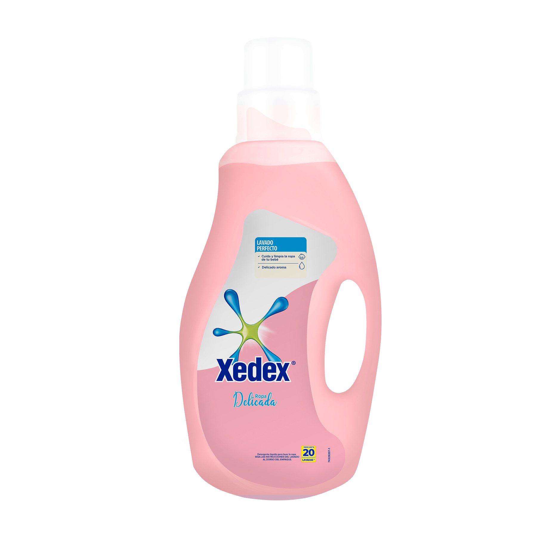 XEDEX BOTELLA ROPA DELICADA paquete